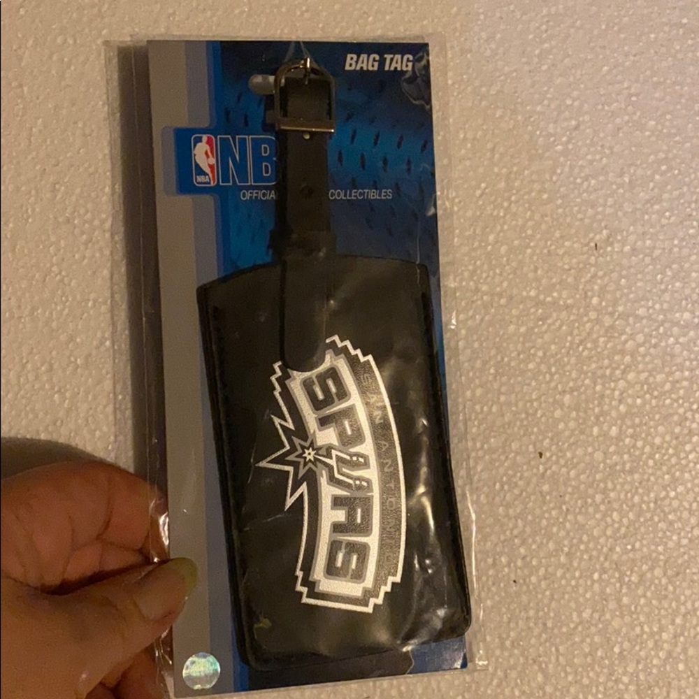 COPY - NBA SPURS Bag Tag
